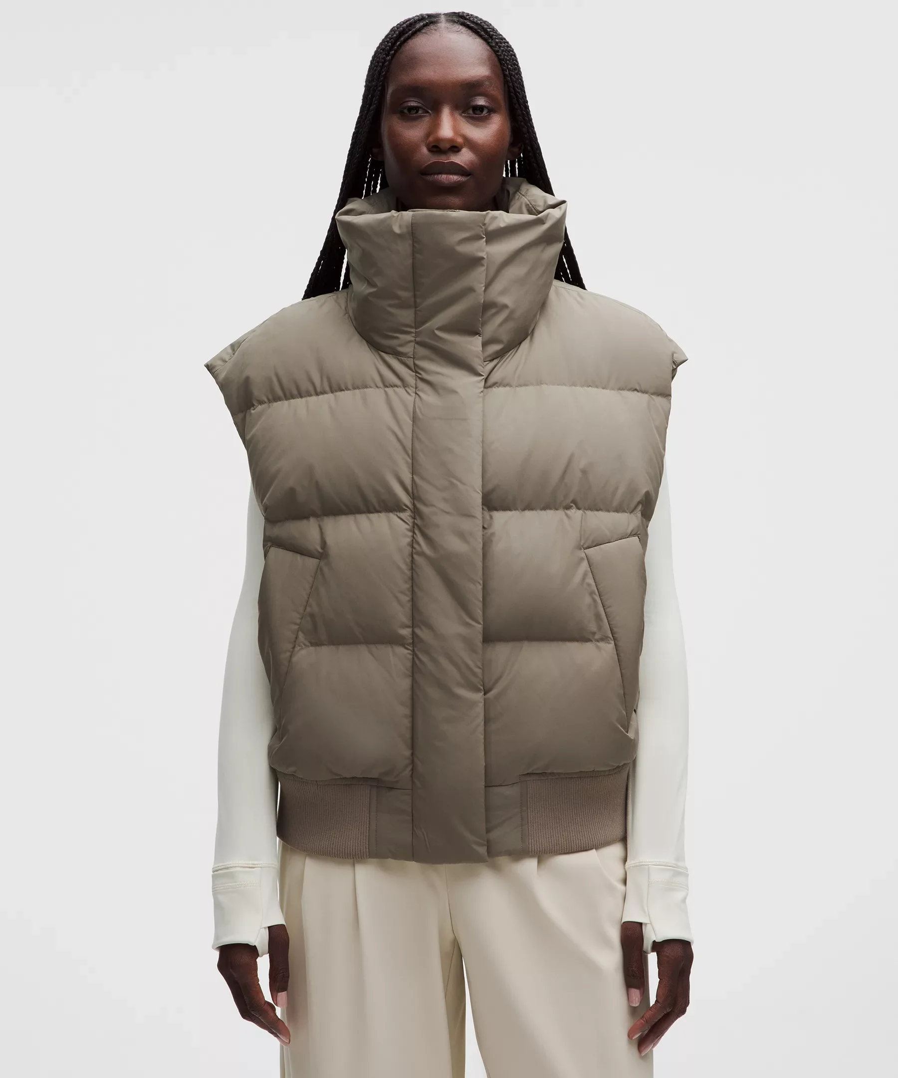 Women's Wunder Puff Bomber Vest - 1