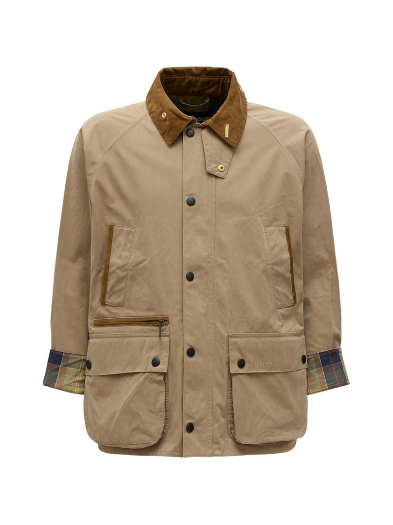 corduroy collar pocket jacket 1