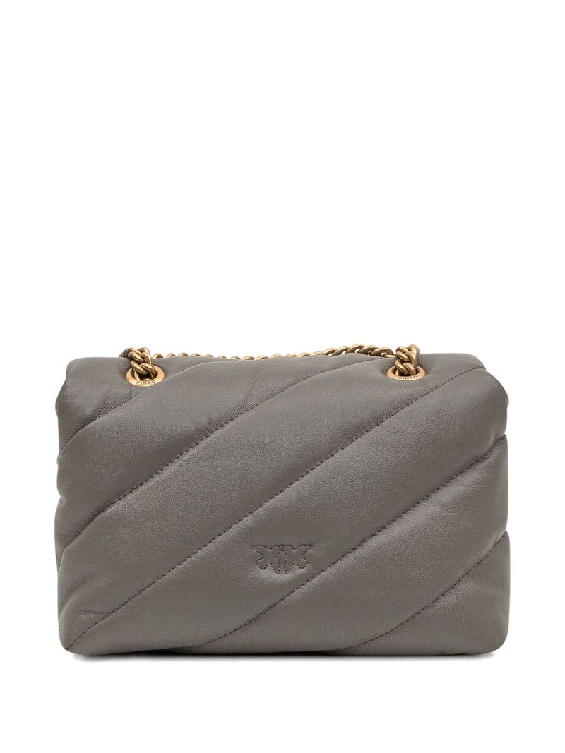 PINKO Love quilted logo-embellished shoulder bag outlook