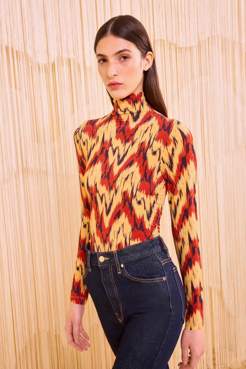 ULLA JOHNSON Aurelia Long Sleeve Turtleneck outlook