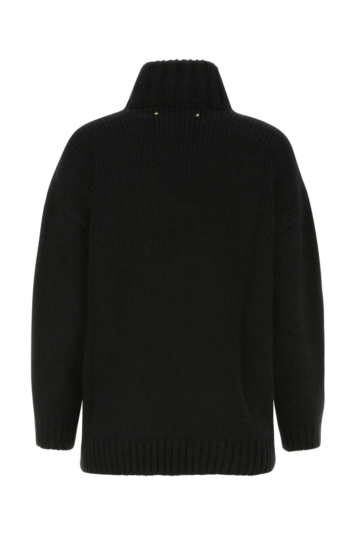Golden Goose Deluxe Brand Women Black Wool Blend Sweater - 2