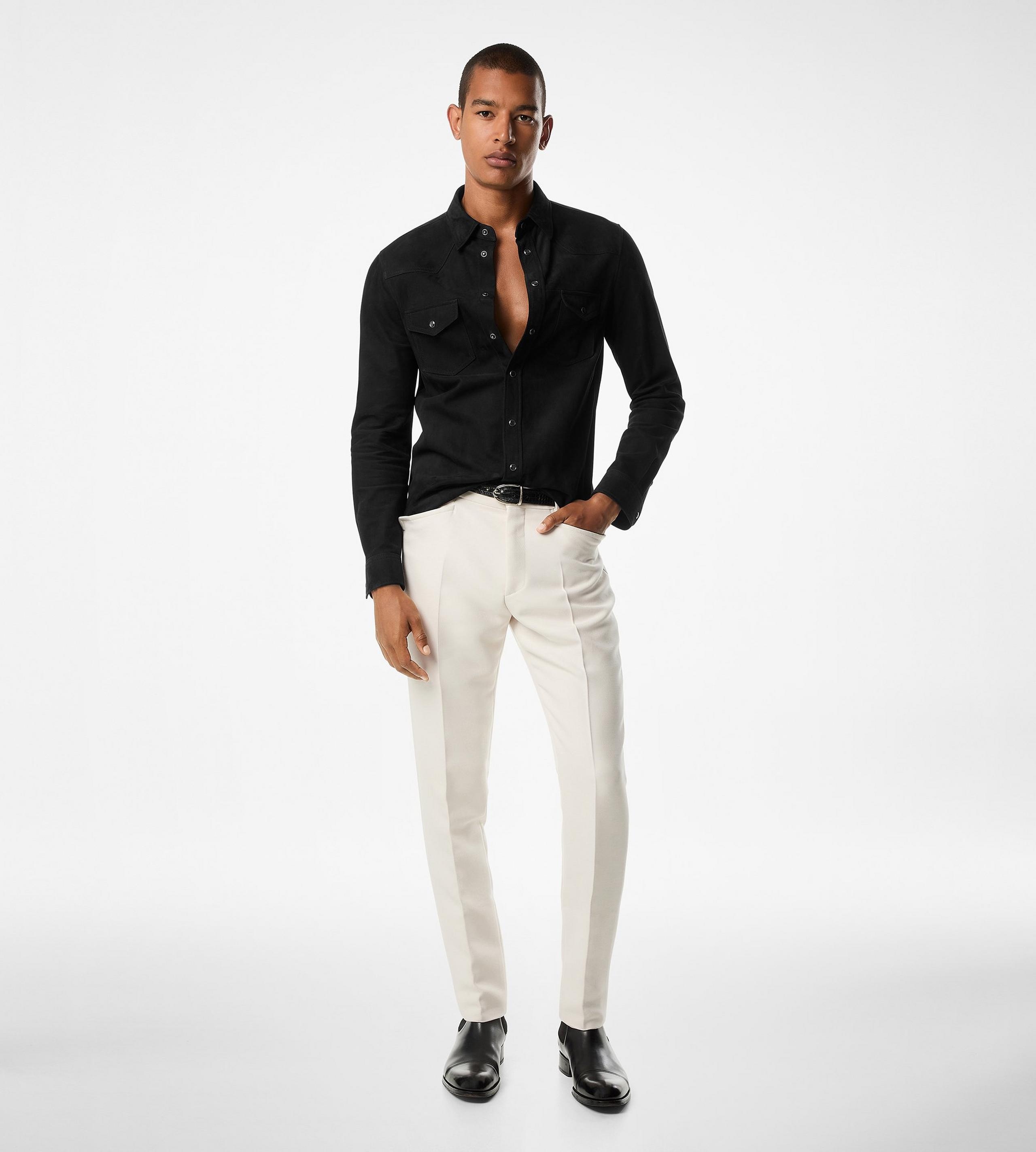 LIGHT SUEDE WESTERN SHIRT - 2