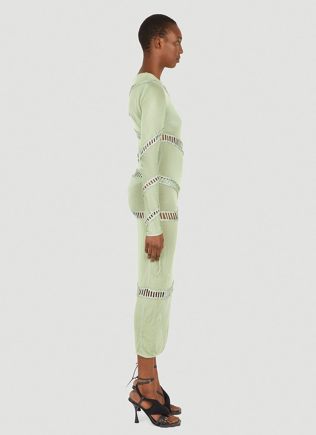 Puzzle Long Sleeve Dress - 3