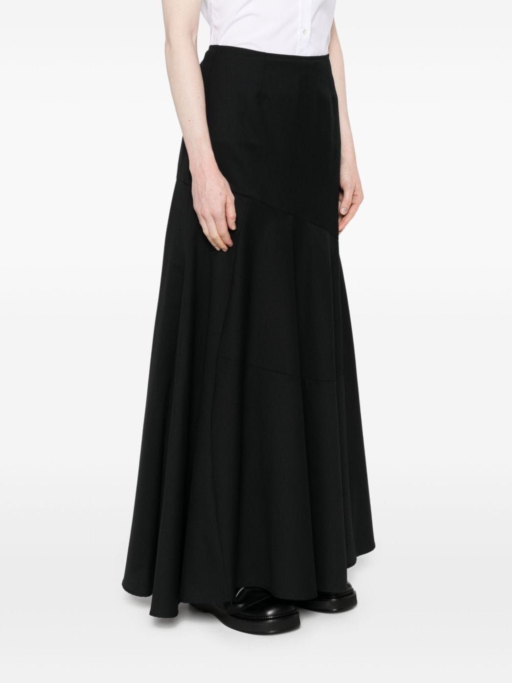 bias-cut maxi skirt - 3