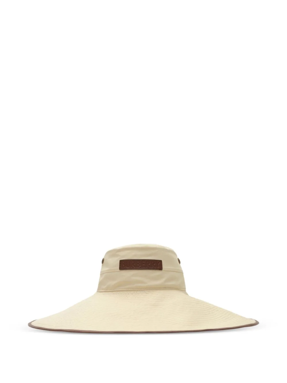logo gabardine sun hat - 1