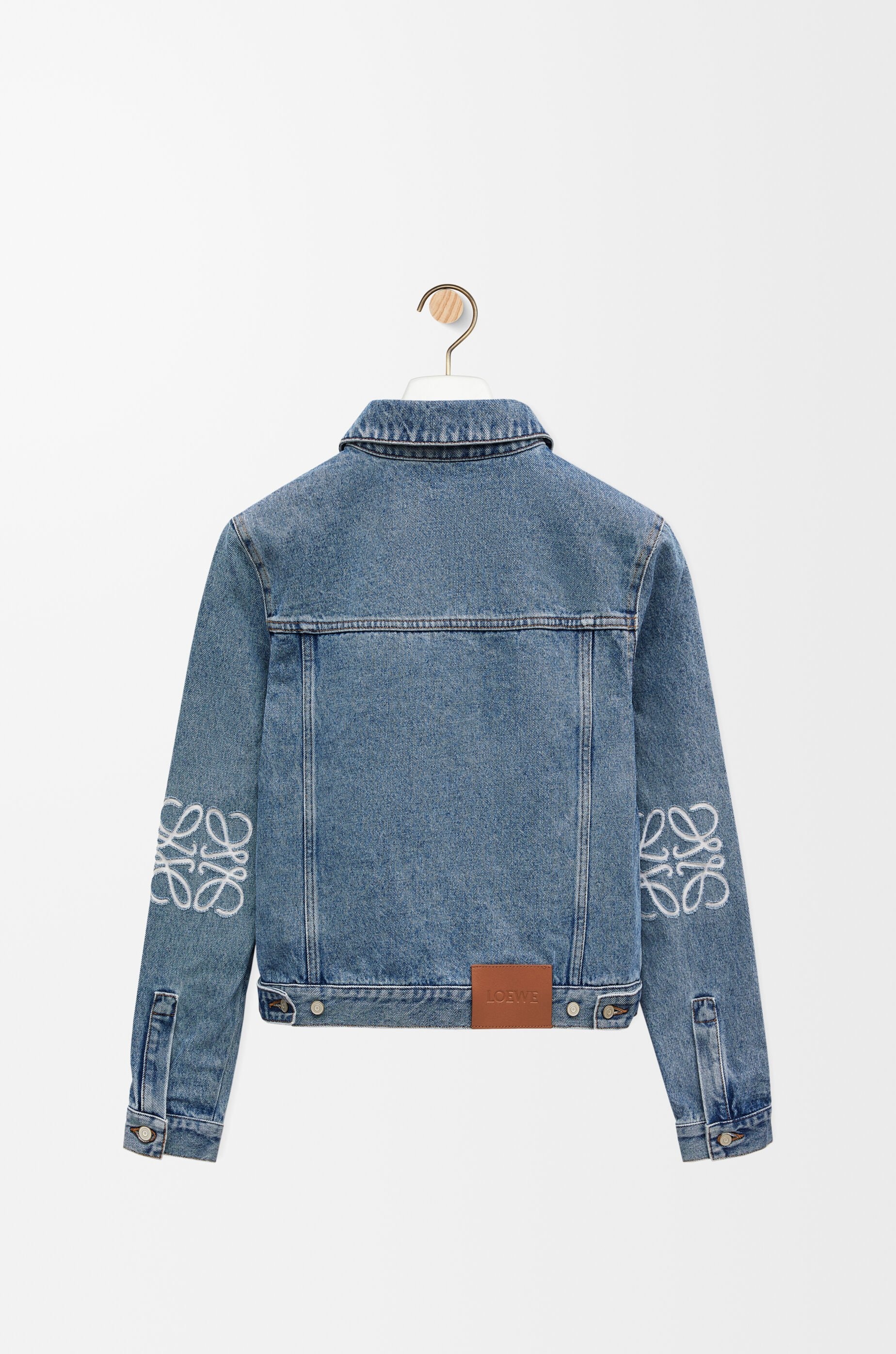 Anagram jacket in denim - 2