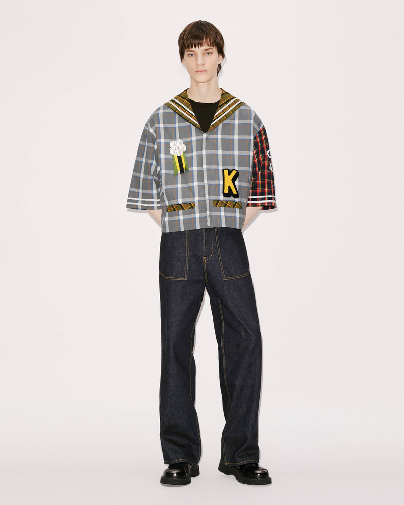 Short checked 'KENZO Sailor' shirt 3