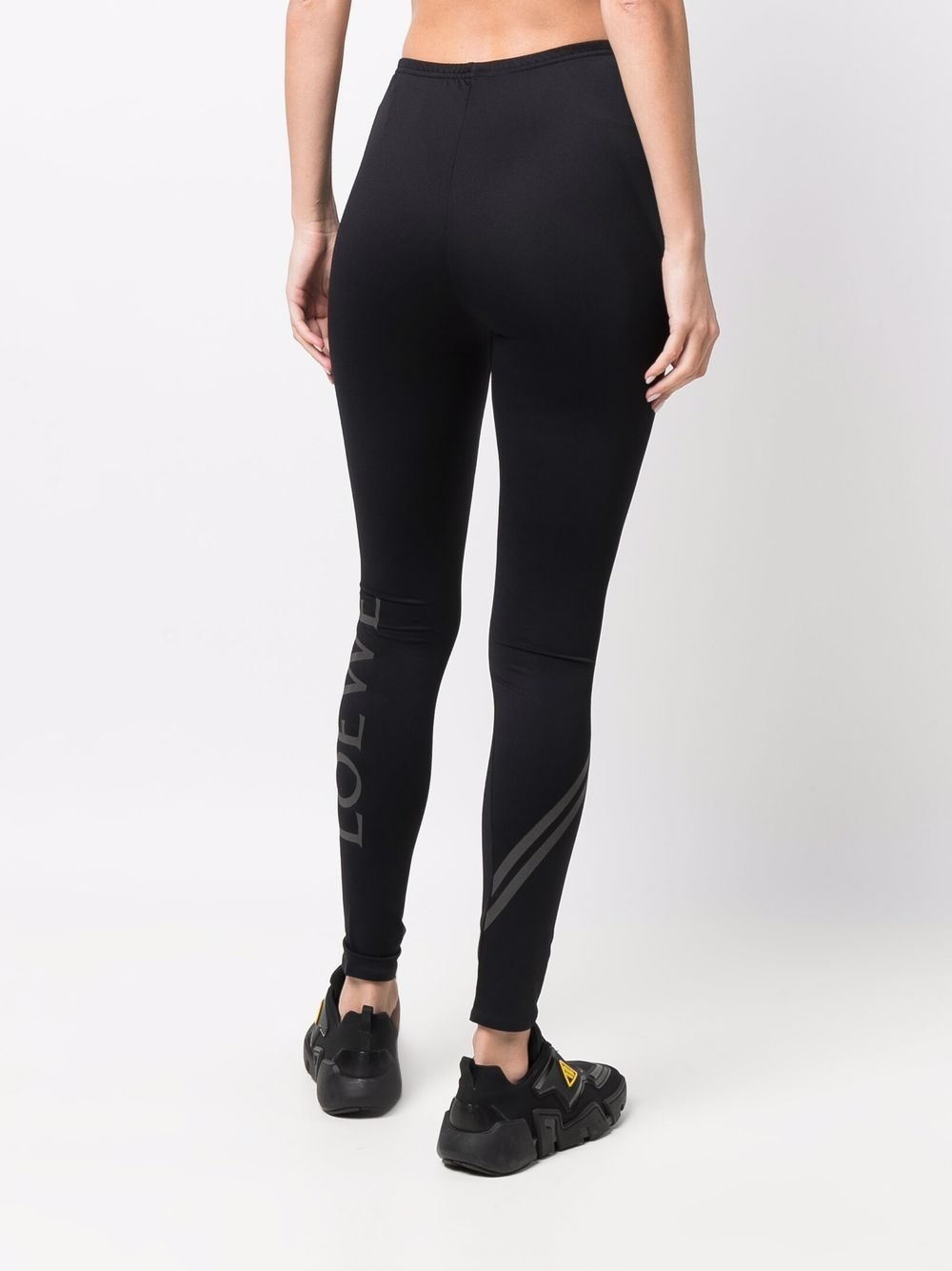 logo-print leggings - 4