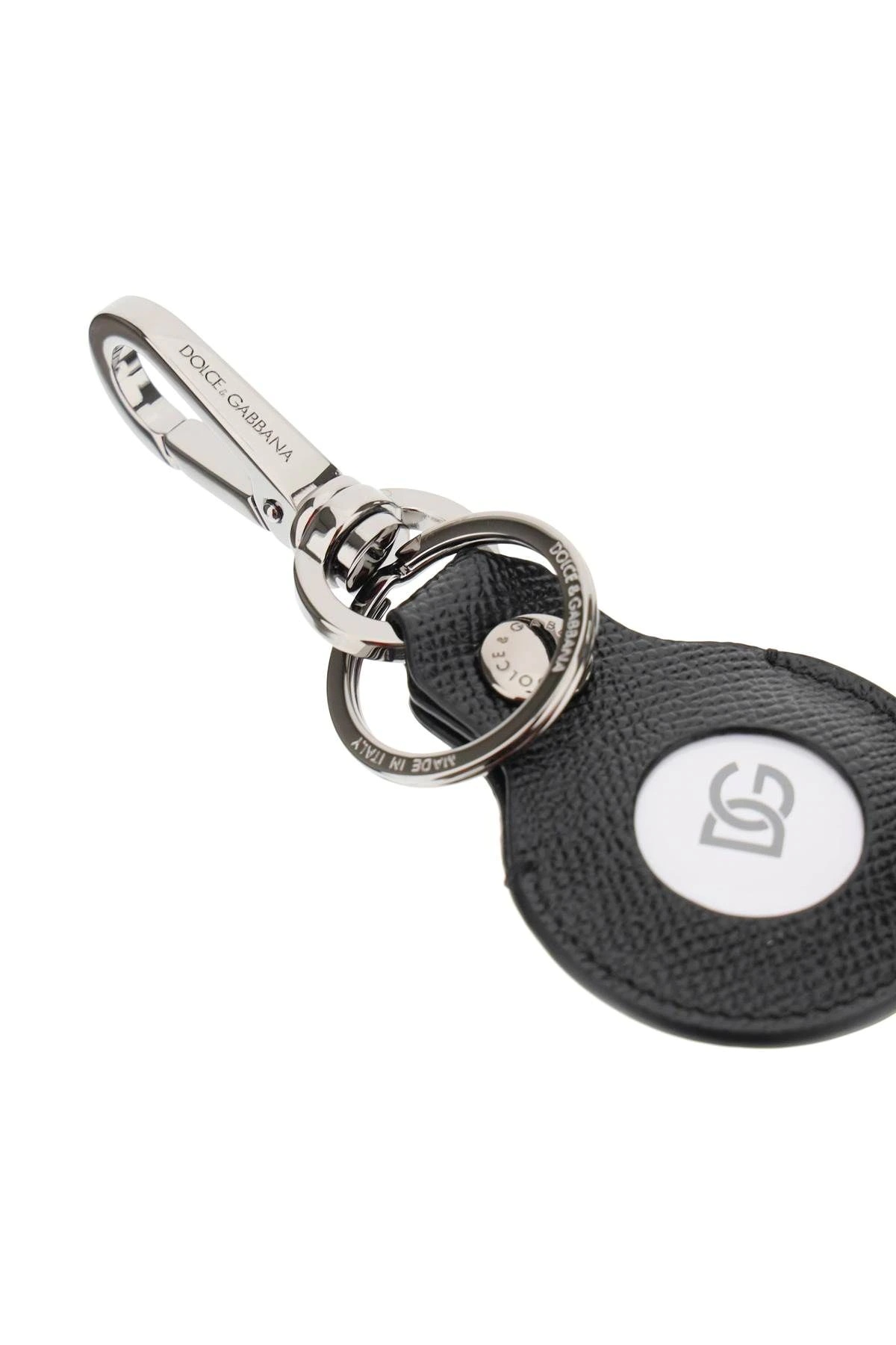 DAUPHINE LEATHER AIR TAG KEYRING - 3