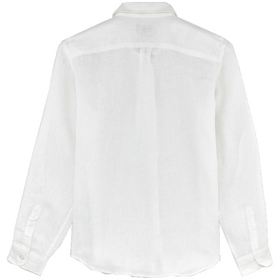 Vilebrequin Women long sleeves Linen Shirt Solid outlook