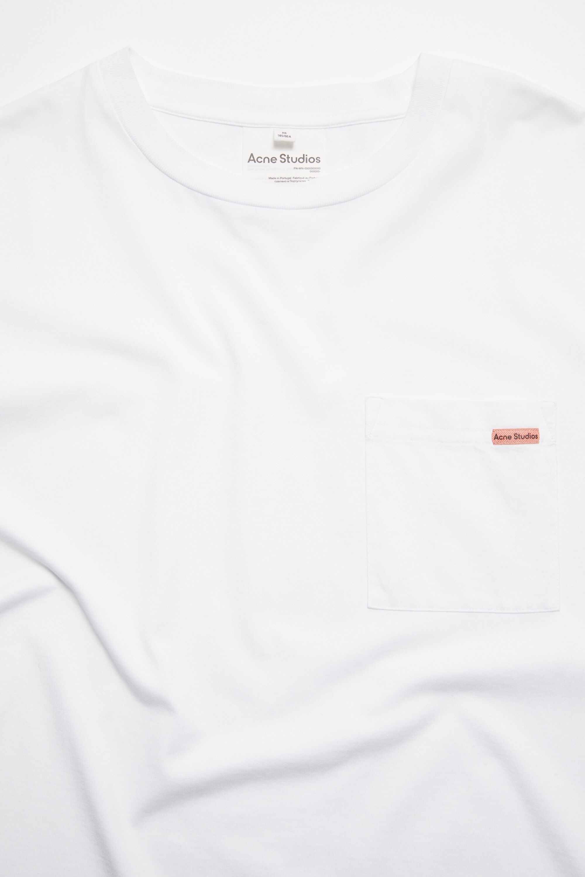 Crew neck t-shirt - Relaxed fit - Optic White - 5