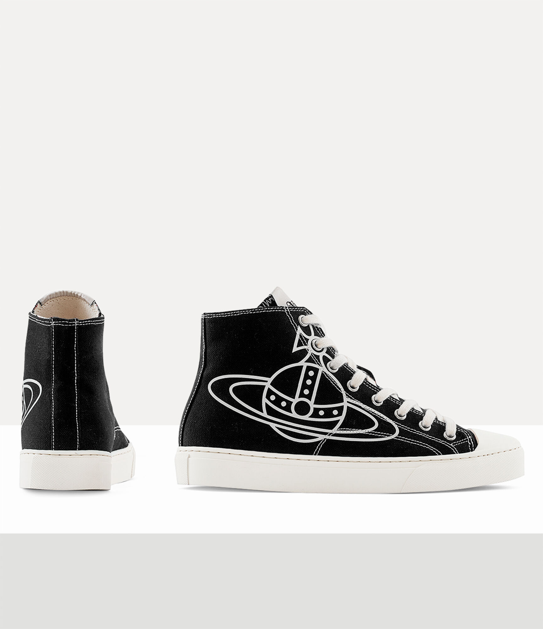 HIGH TOP CANVAS PLIMSOLL - 3