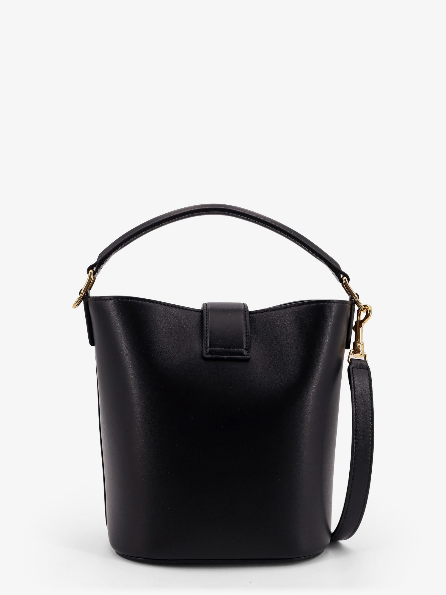 Celine Louise Small Leather Bucket Bag - 2