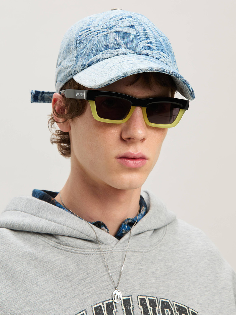 Palm Angels Jacquared Palms Baseball cap outlook