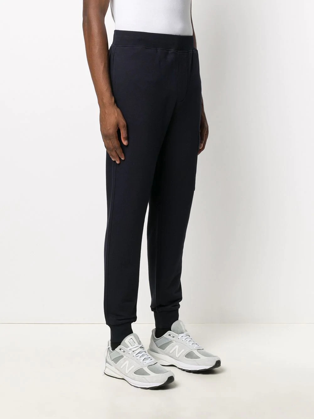 cargo-pocket cotton sweatpants - 3