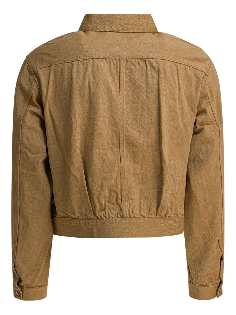 Kapital pleated studded jacket outlook