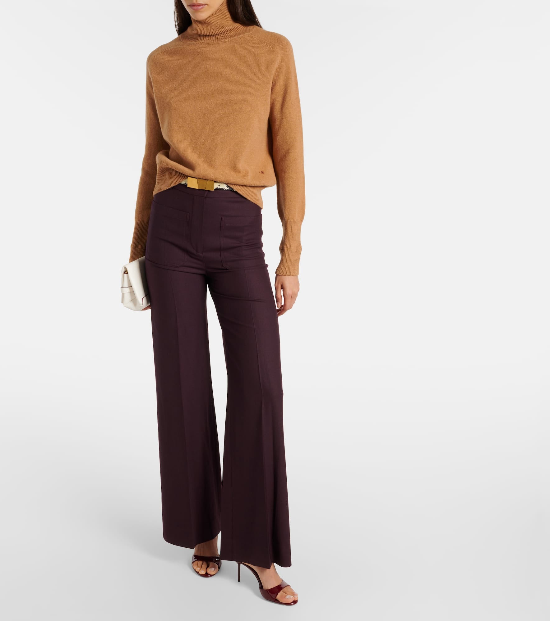 Wool turtleneck sweater - 2