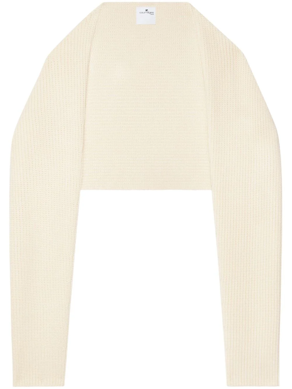 cropped wool bolero - 1