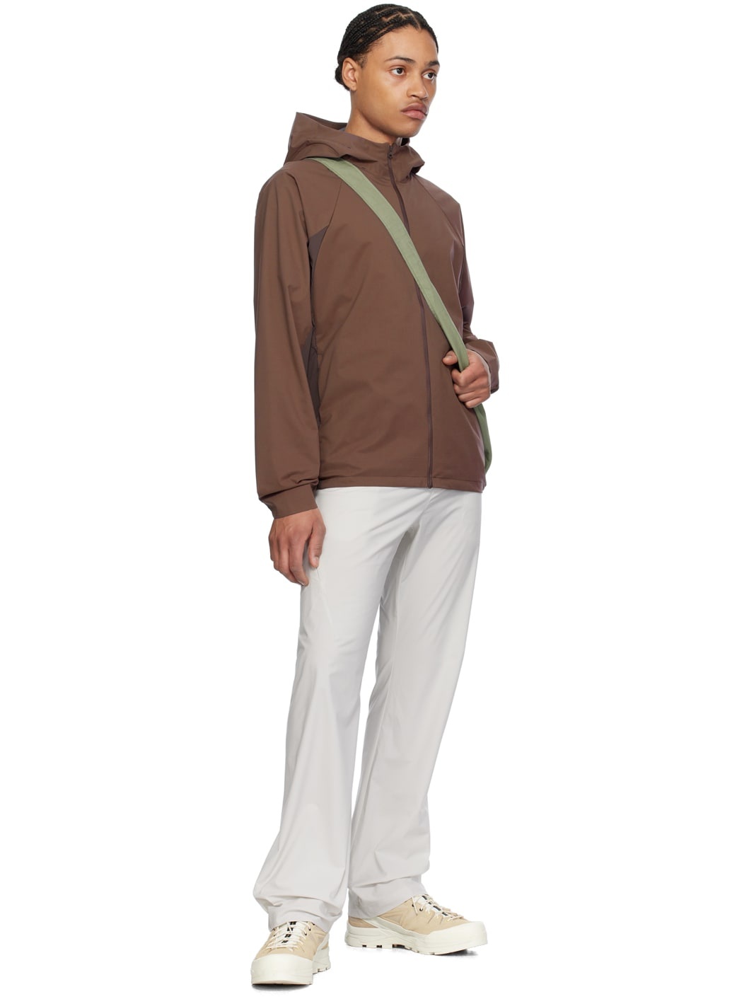 Brown 6.0 Right Technical Jacket - 4