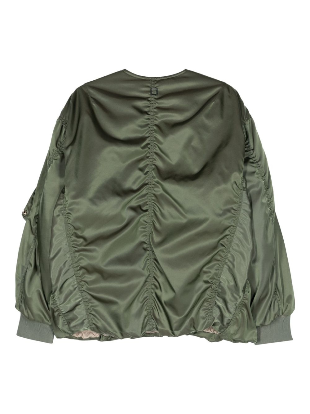 collarless reversible bomber jacket - 2