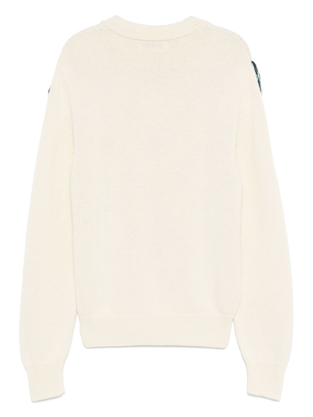 intarsia crew-neck sweater - 2