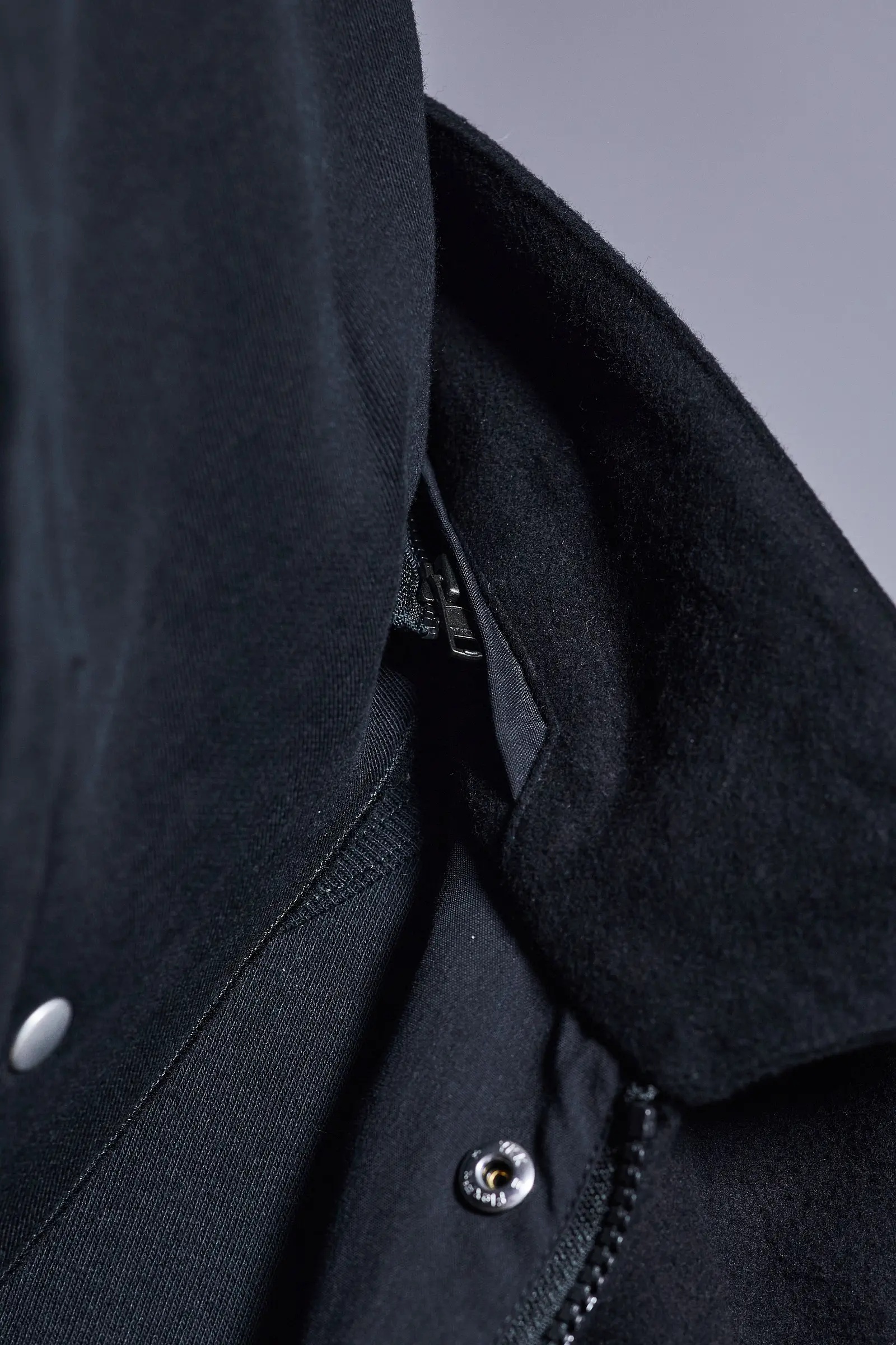 J121-KI Cotton Moleskin Jacket Black - 28