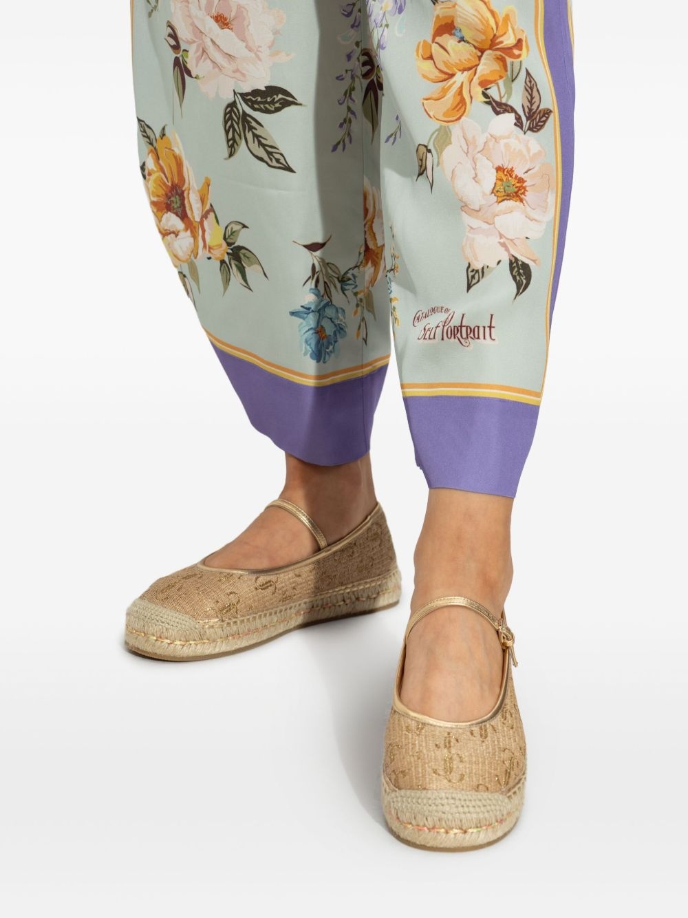 raffia espadrilles - 6