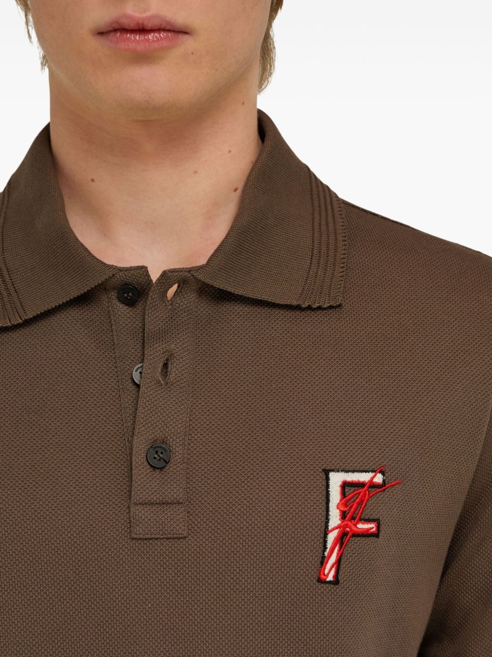 cotton polo shirt - 5