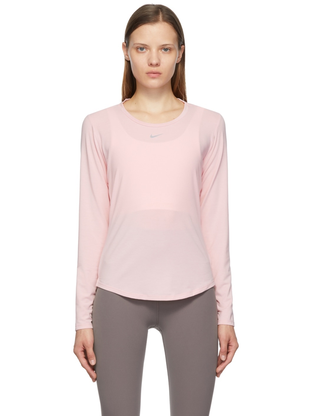 Pink One Luxe Long Sleeve T-Shirt - 1