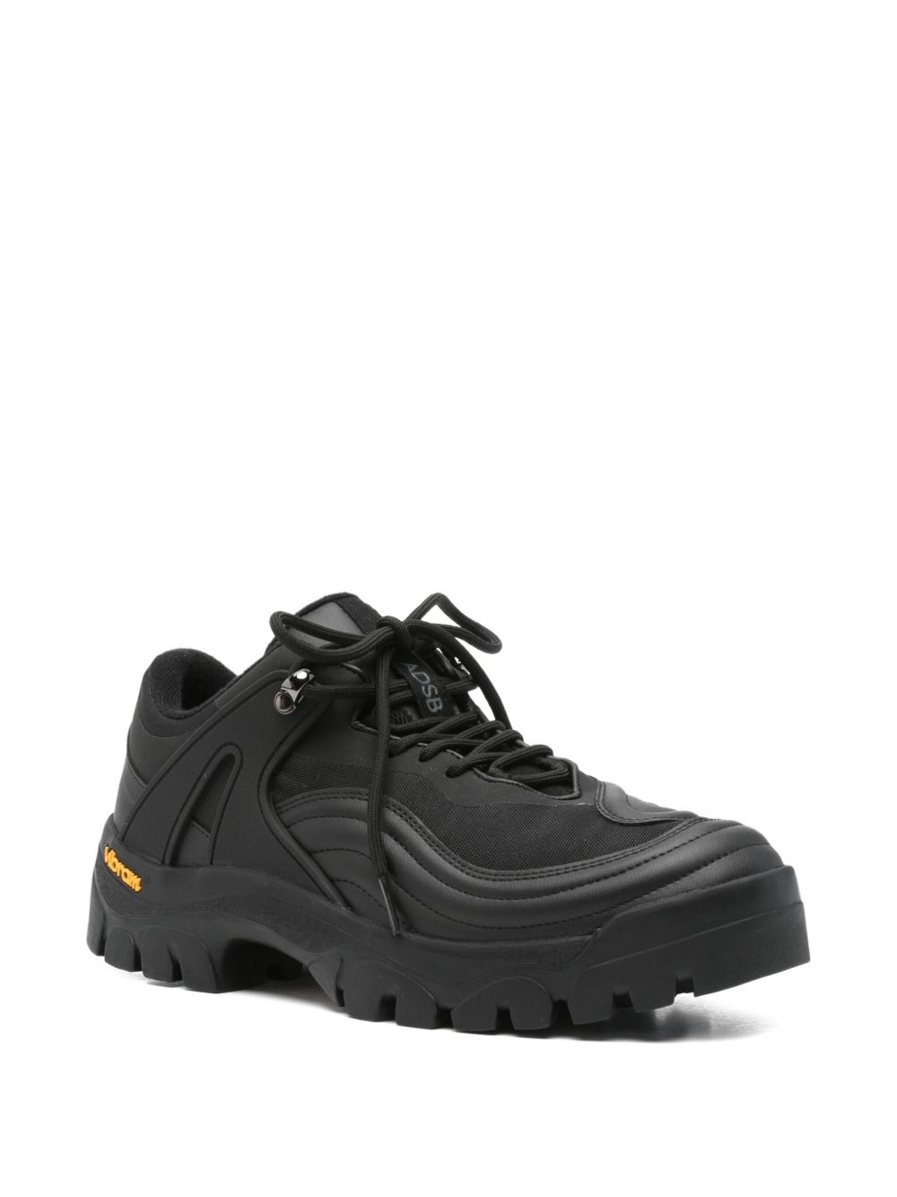 lace-up rubber sneakers - 2