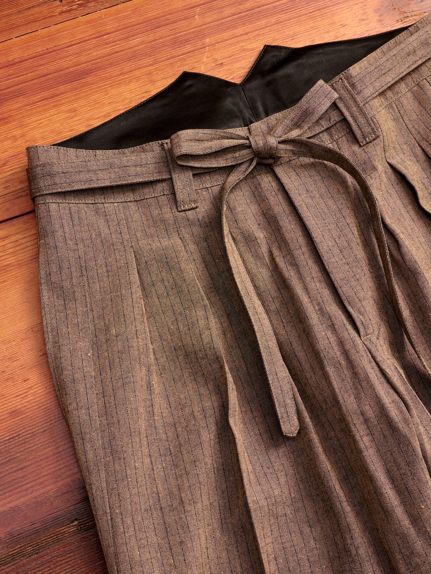 Hakama Pants Santome in Grey