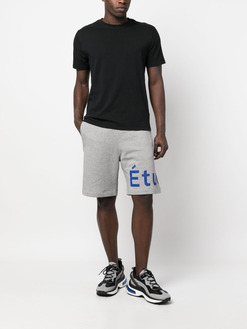 Étude logo-print organic cotton shorts outlook
