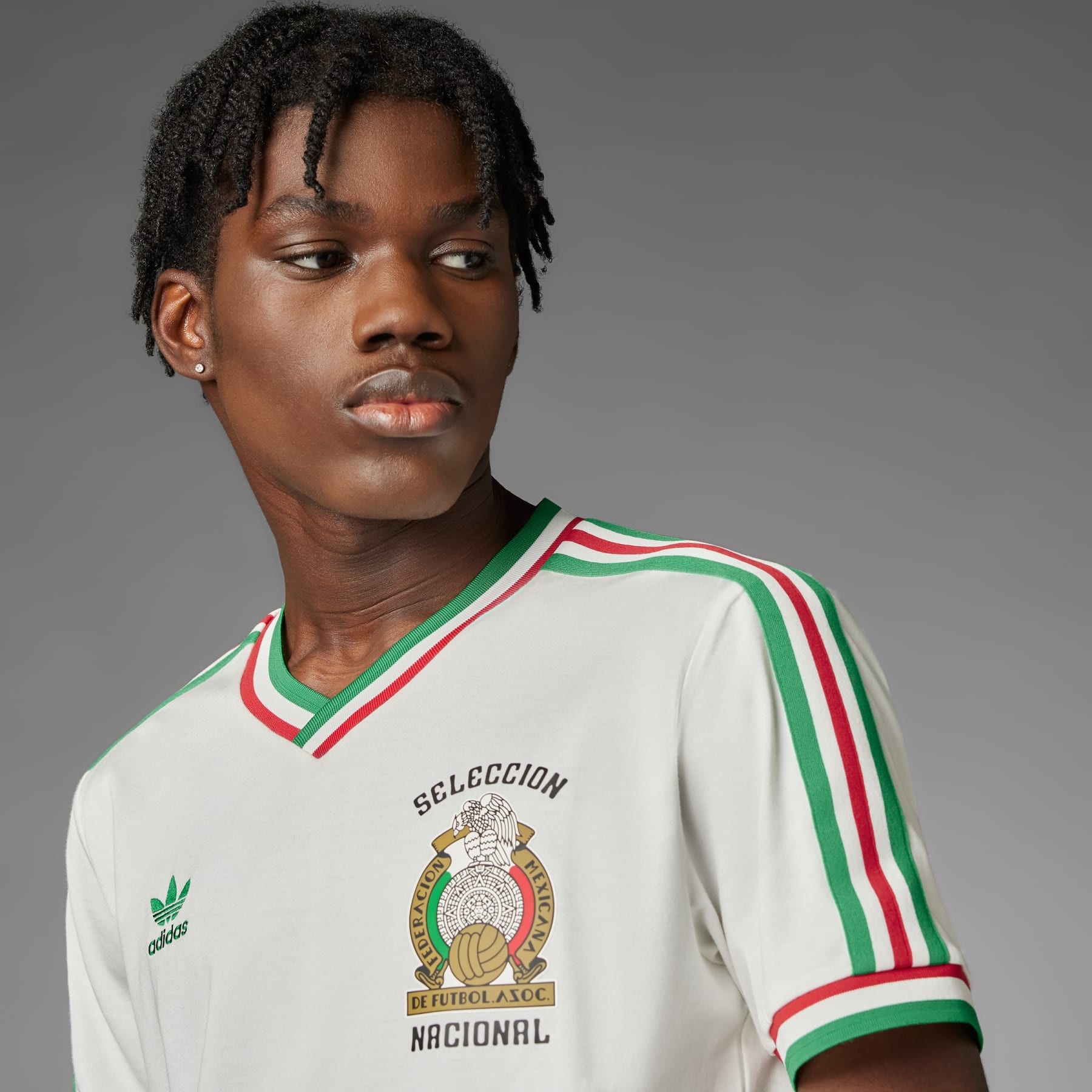 adidas Mexico 1985 Away Jersey | REVERSIBLE