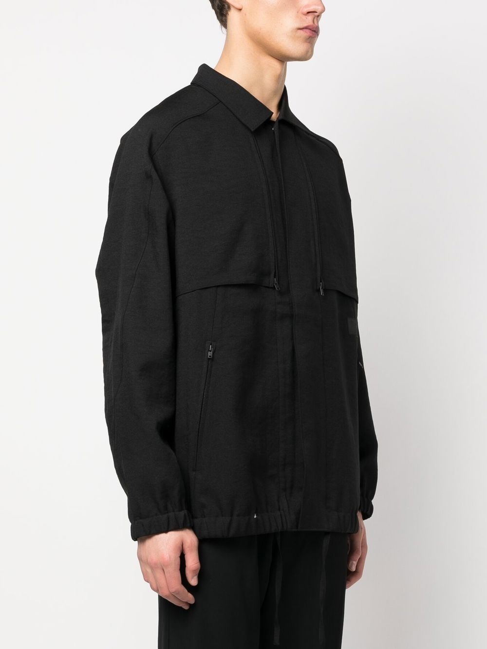 flap-pocket shirt jacket - 3