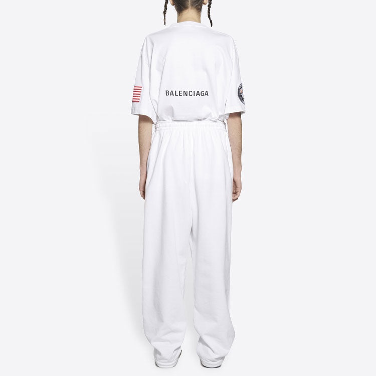 Balenciaga x NASA Joggers 'Bianco' 641673TKVD89040 - 4