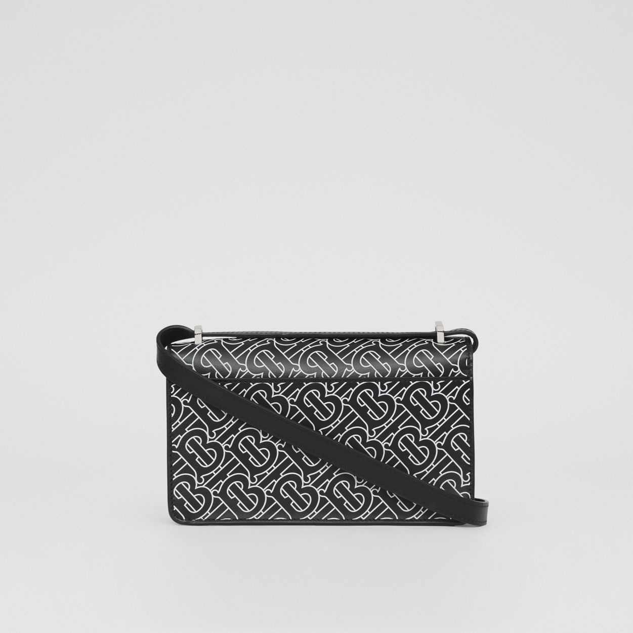 Monogram Print Leather Low Robin Bag - 8