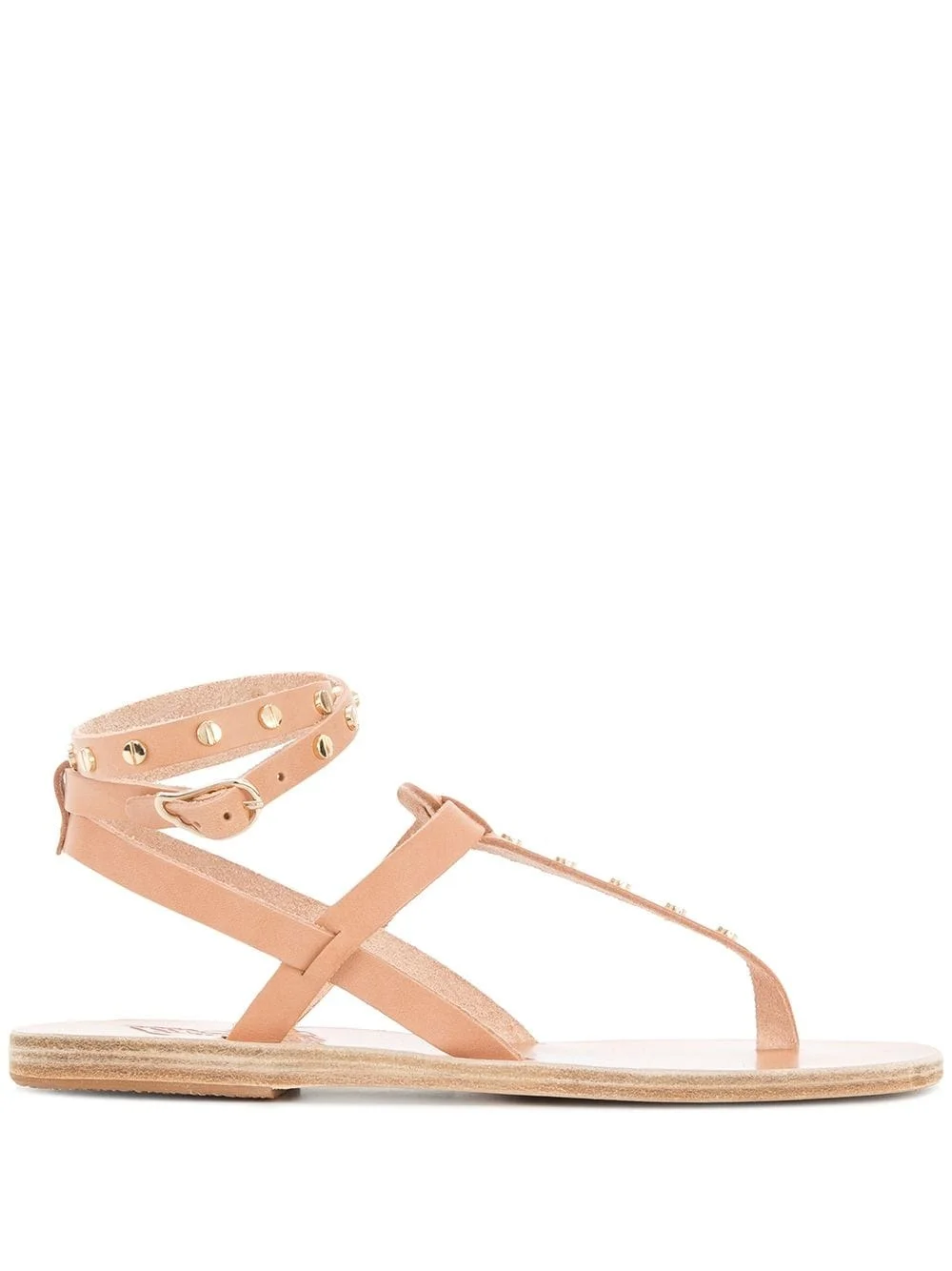 studded T-bar sandals - 1