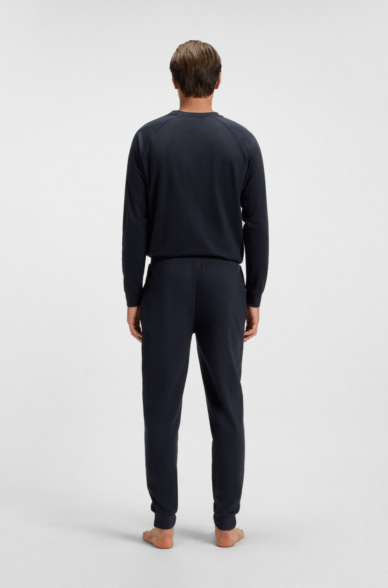 POCKET-DETAIL TRACKSUIT BOTTOMS IN A COTTON BLEND 4