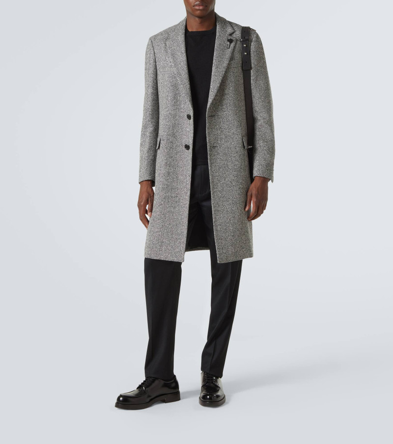 LARDINI Wool and cashmere pants outlook