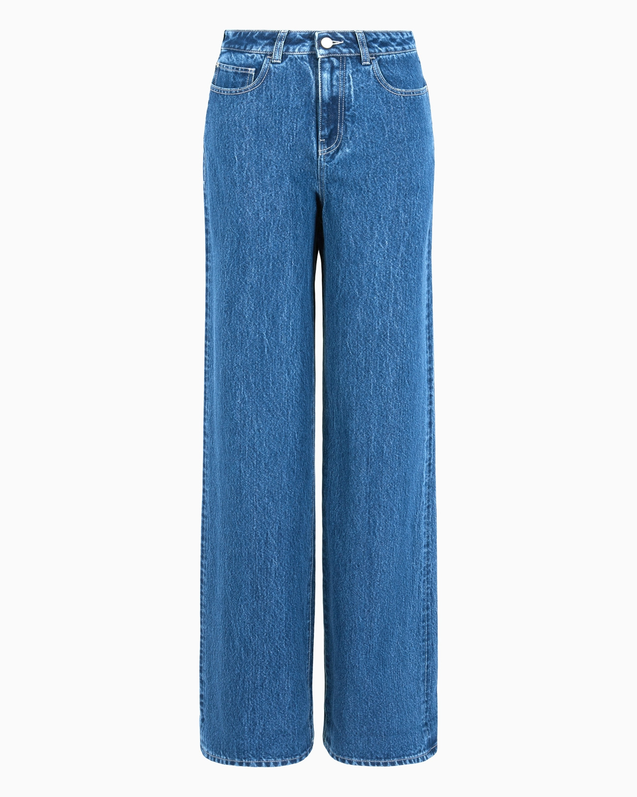 J8B MID-RISE JEANS WITH AN EXTRA WIDE LEG IN LUREX DENIM - 1