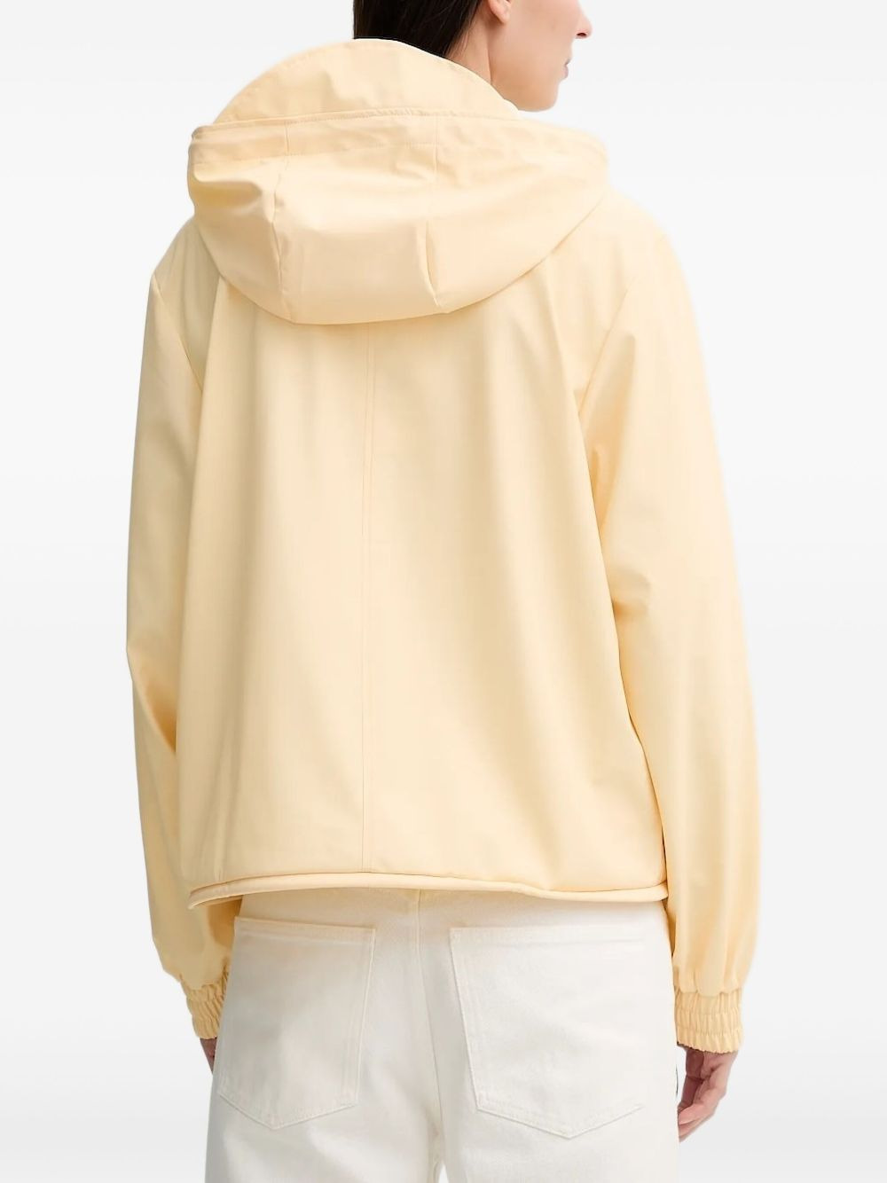 hooded drawstring jacket - 2