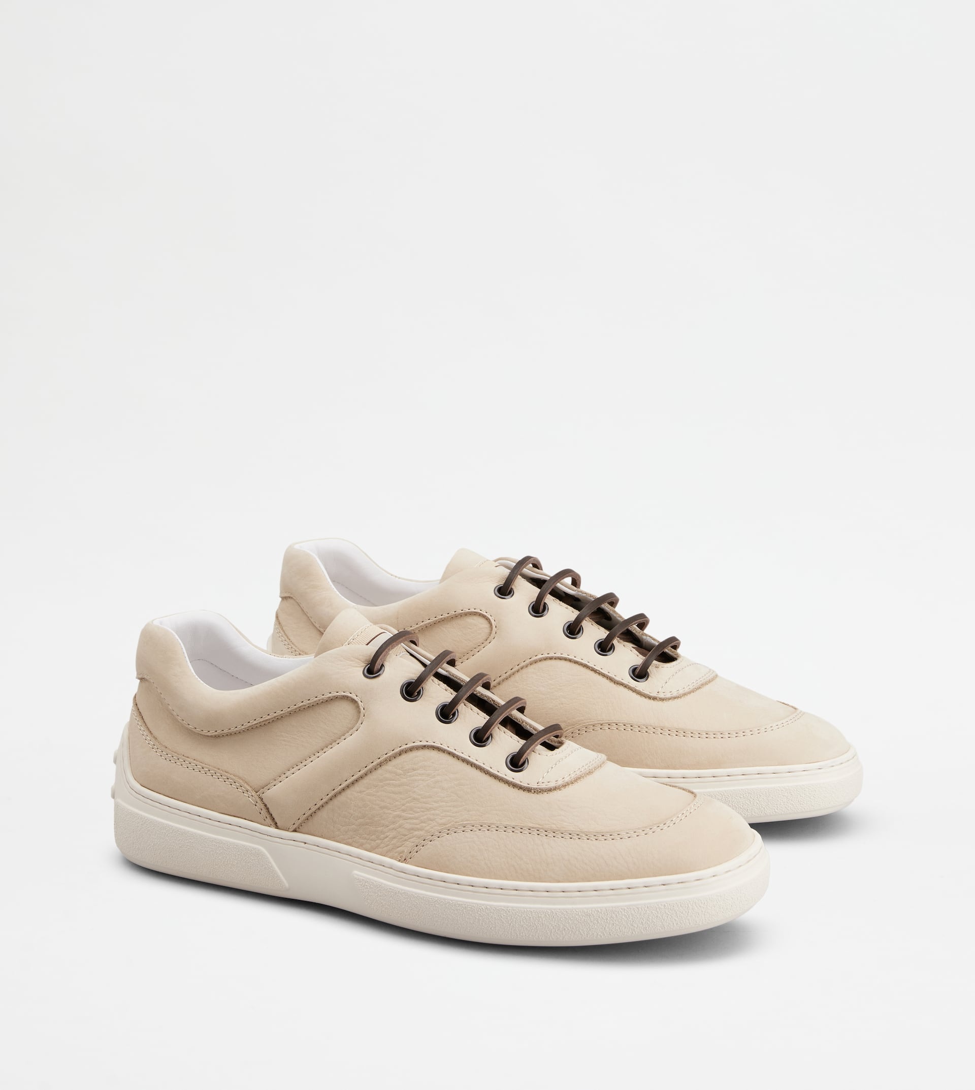 SNEAKERS IN NUBUCK - BEIGE - 2