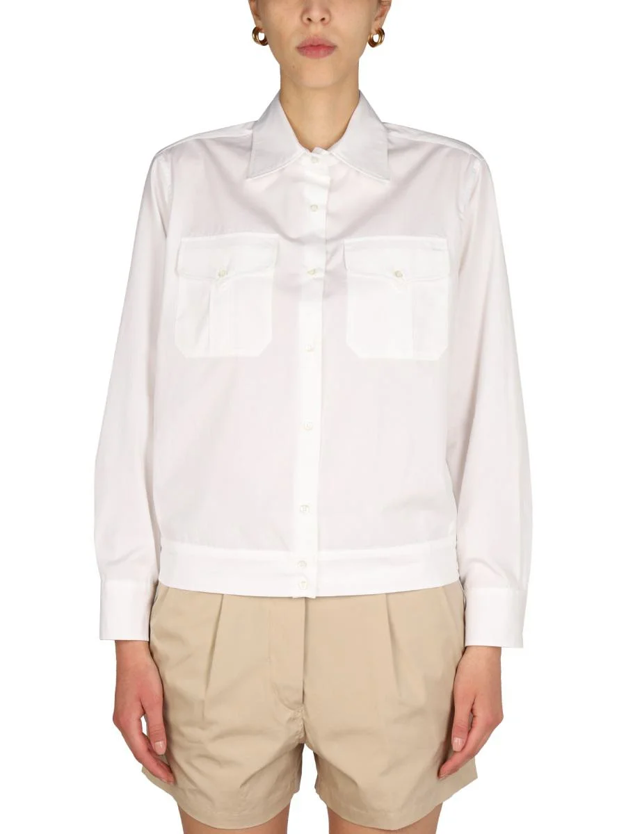 ASPESI COTTON SHIRT - 1