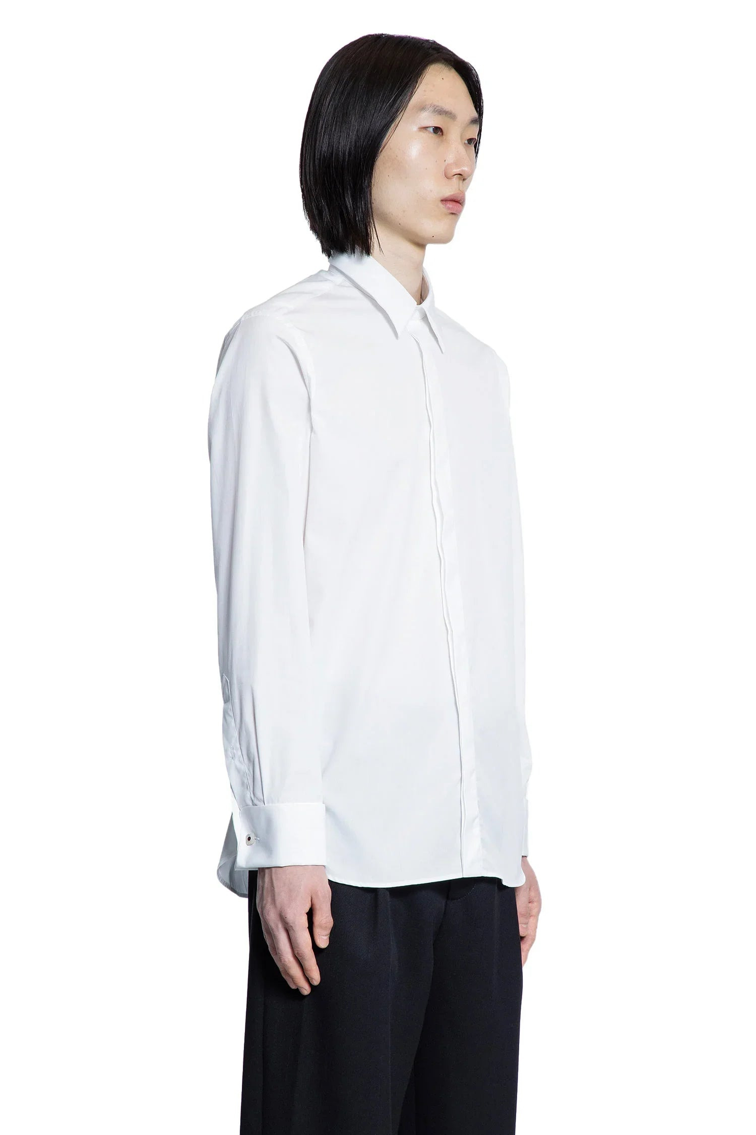 Evening-Shirt-In-Cotton-Poplin - 2
