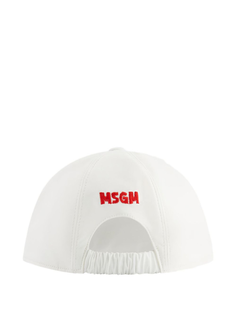 MSGM logo-embroidered baseball cap outlook