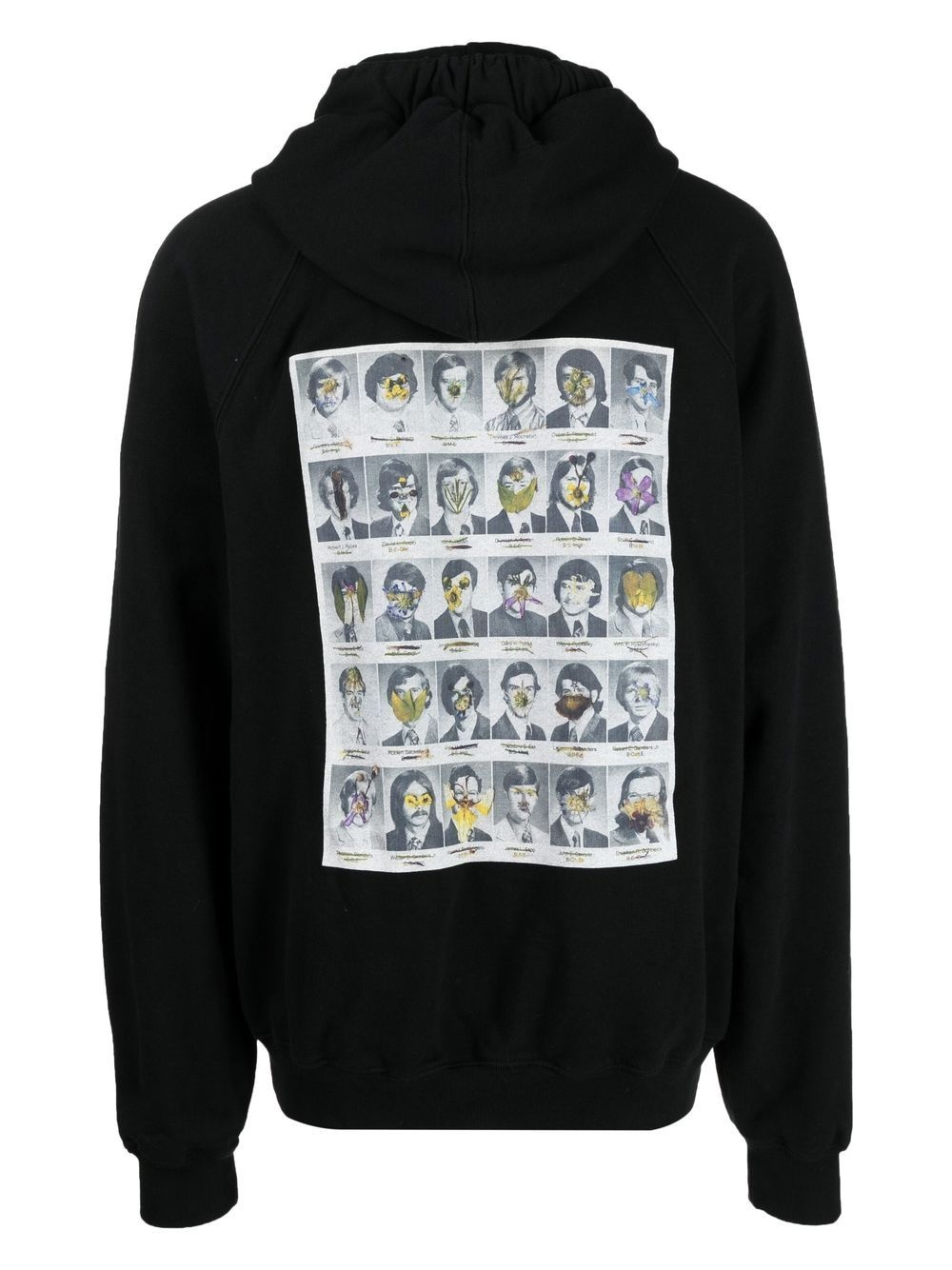 graphic-print cotton hoodie - 2