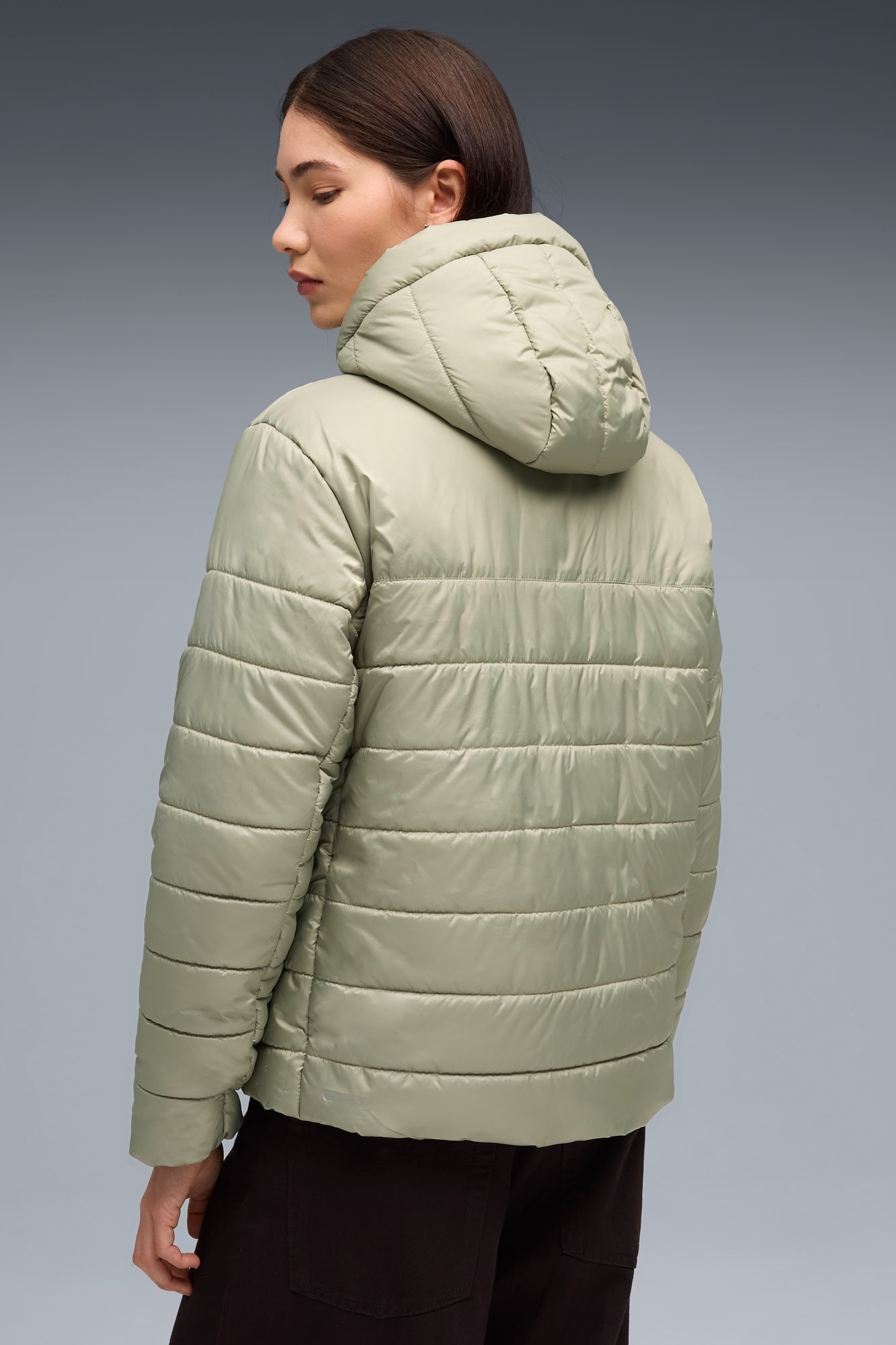 ESS Hooded Padded Jacket Women - 4
