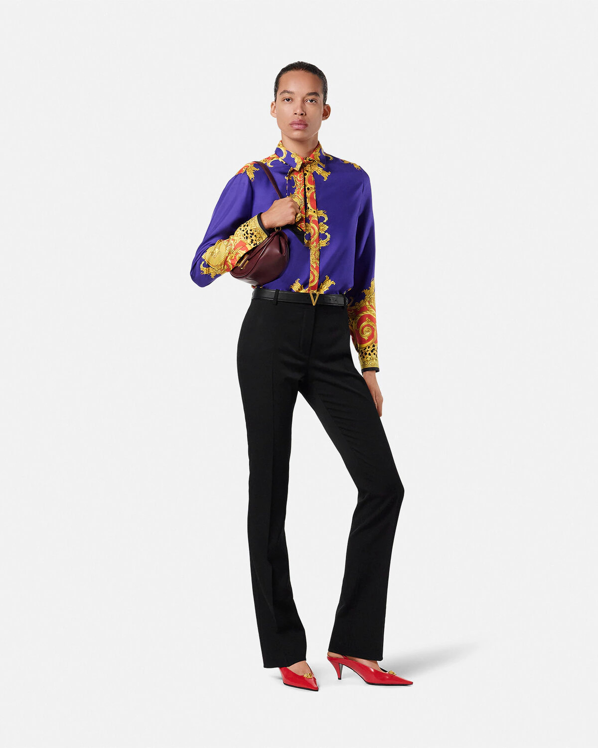 Cheetah Barocco Silk Shirt - 2