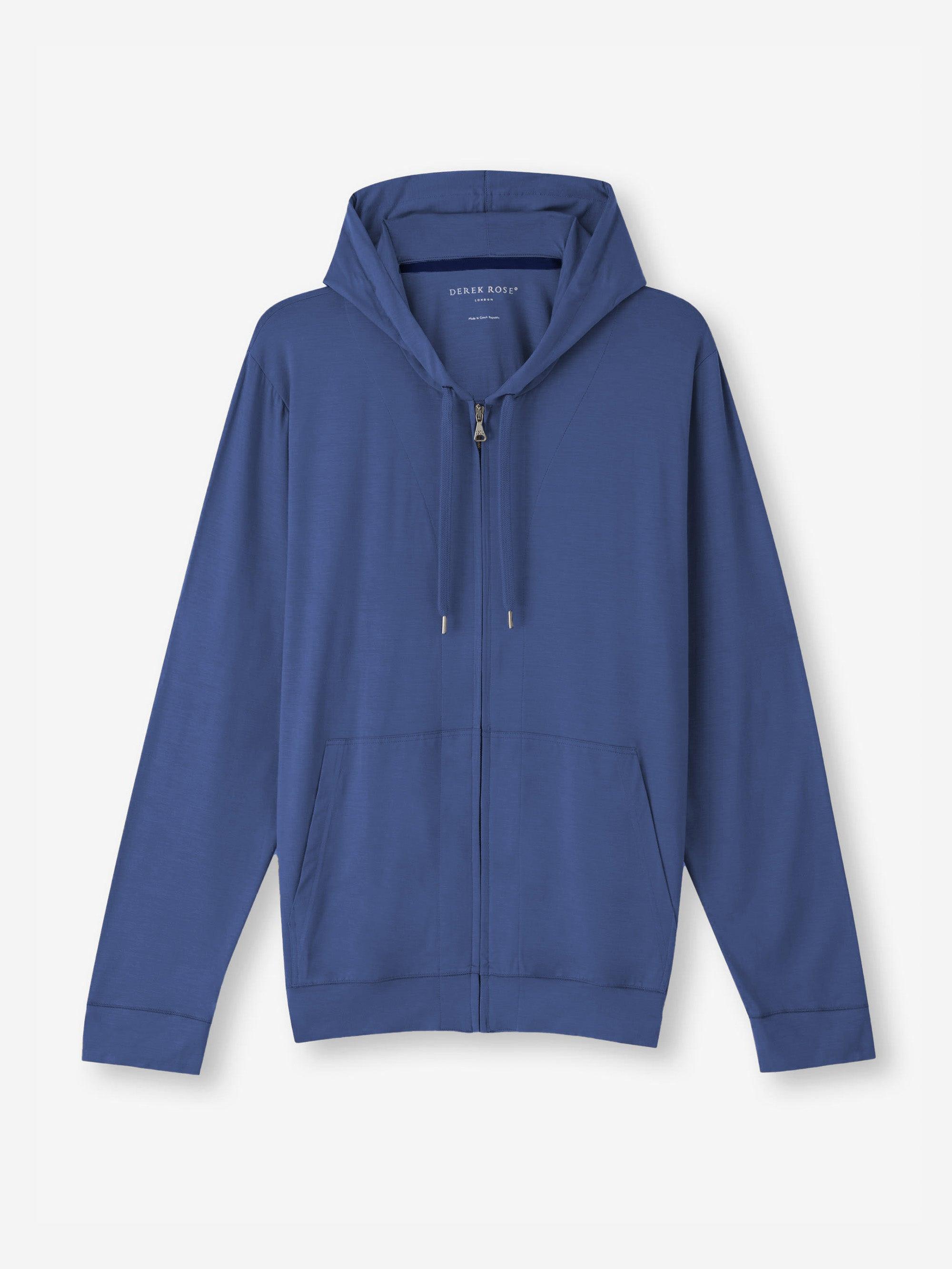 Men's Hoodie Basel Micro Modal Stretch Sapphire - 2