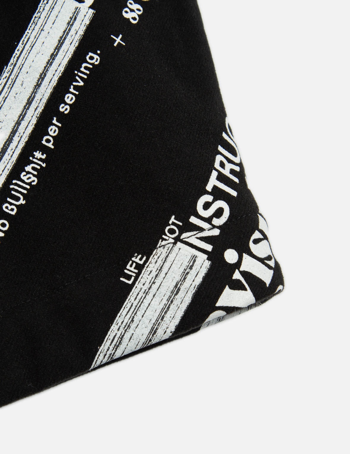 Monogram Logo and Slogan Print Padded Jacket - 10